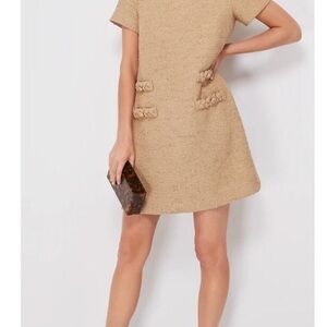 Tuckernuck Tan Textured Mini Dress